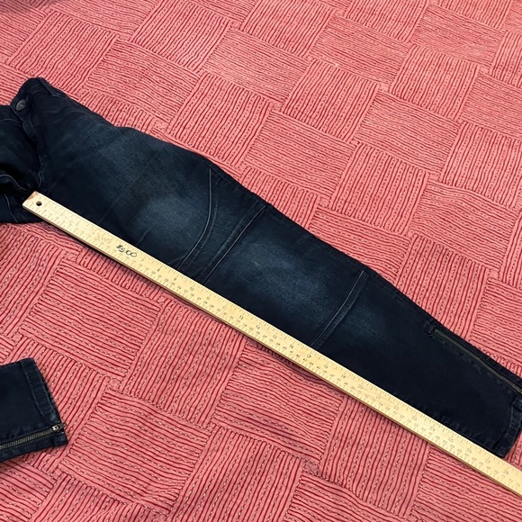 Mavi women’s size 29 dark wash blue Skinny Jeans with Zip tassel - Picture 15 of 16